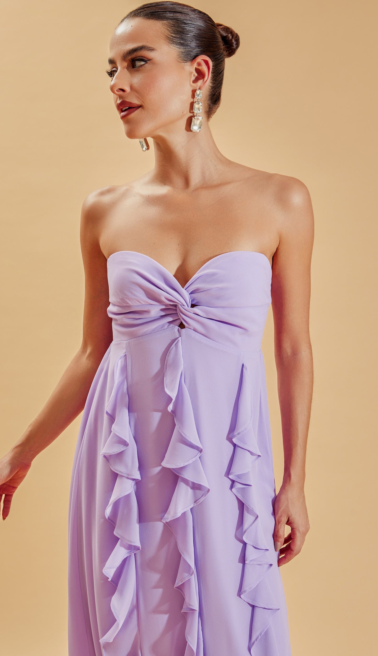 Vestido Jamine Lilás