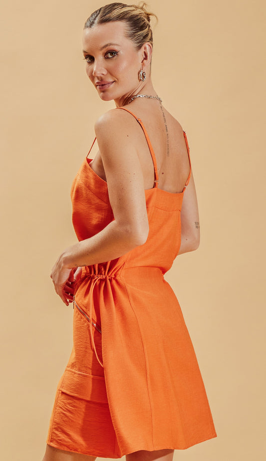 Vestido Joy Laranja