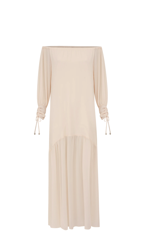 Vestido Lana Off White