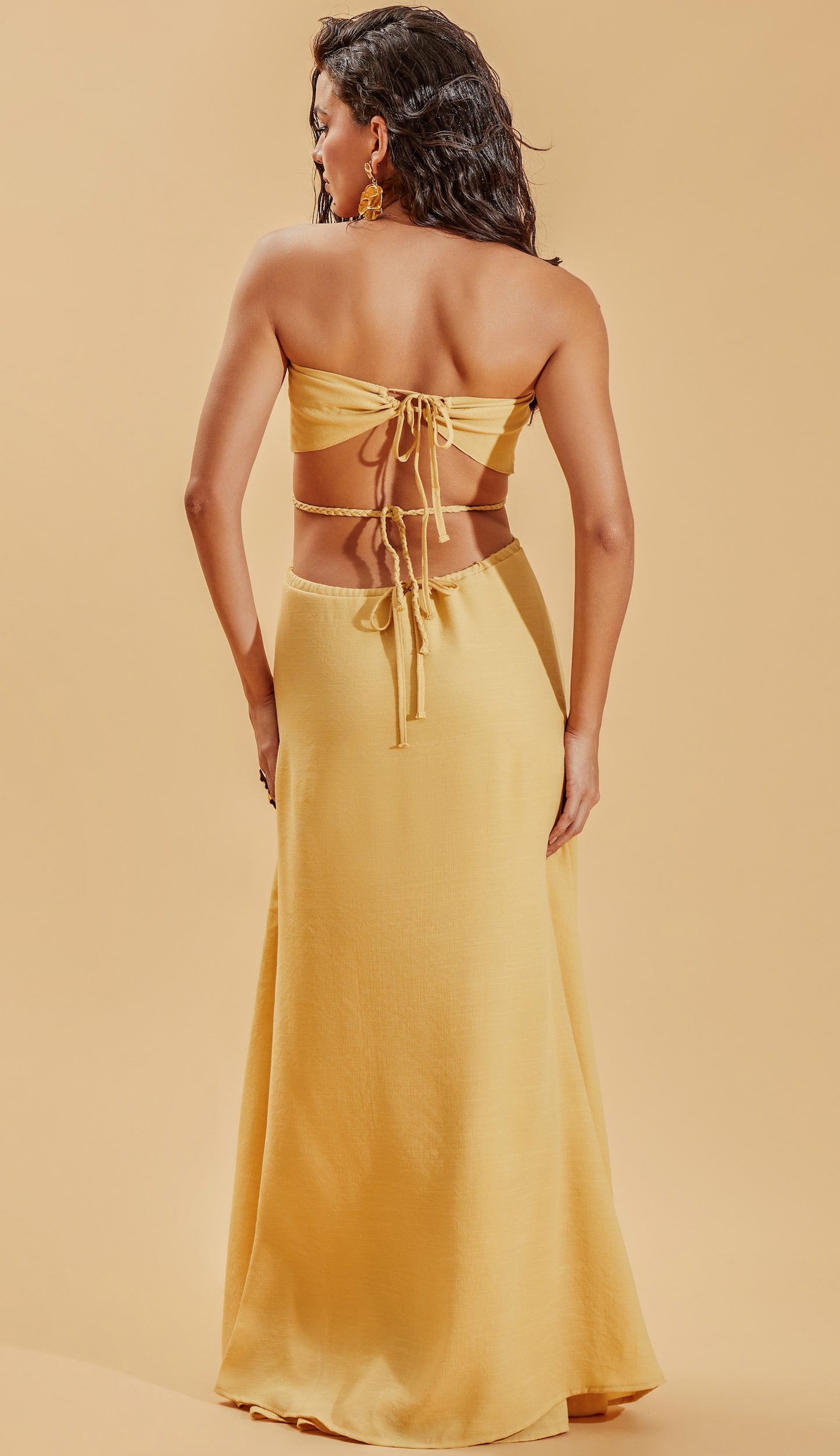 Vestido Larissa Amarelo