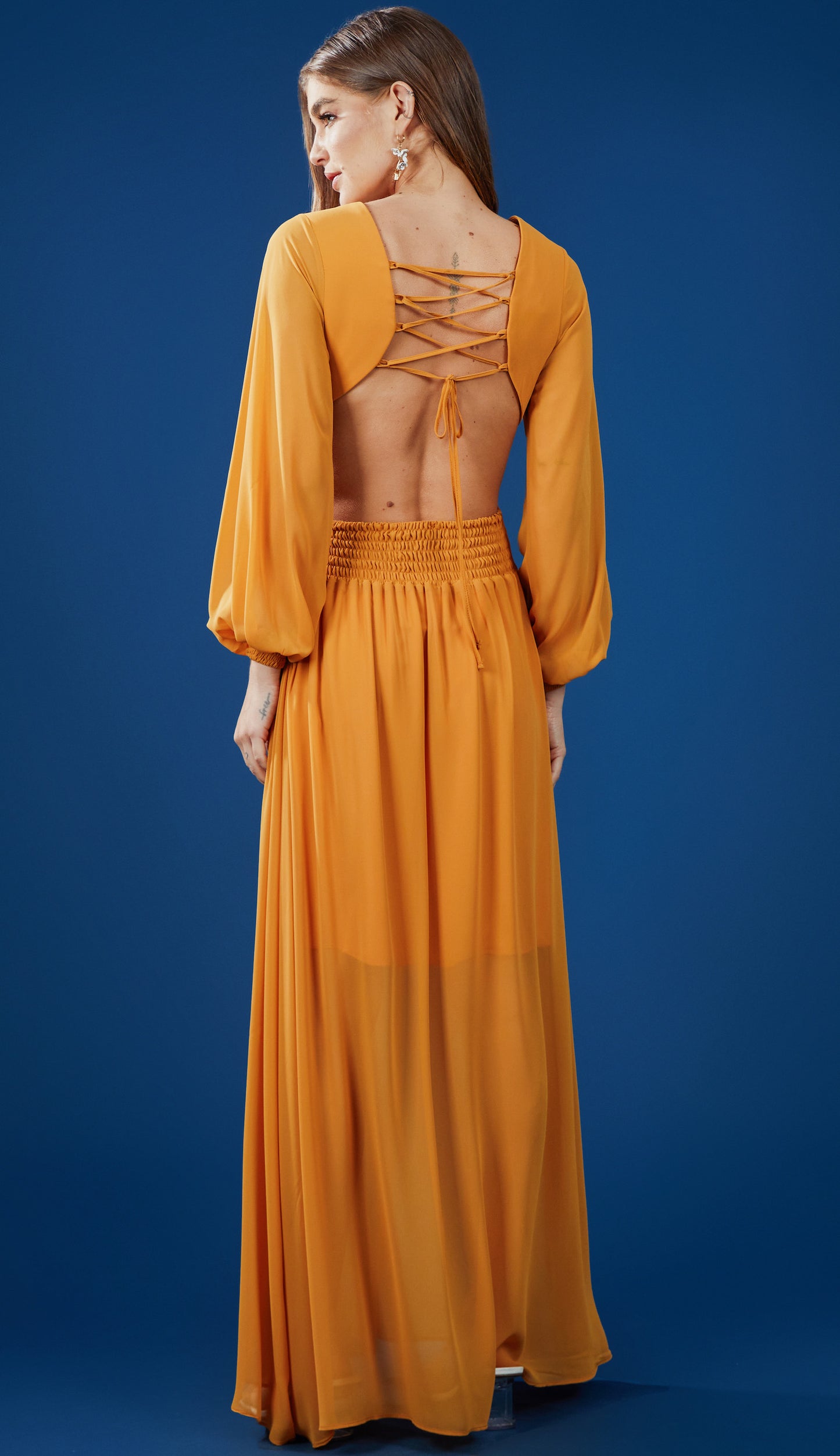 Vestido Má Amarelo