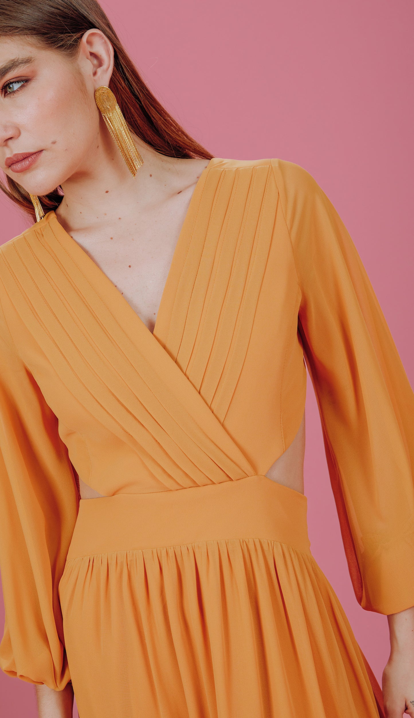 Vestido Má Amarelo