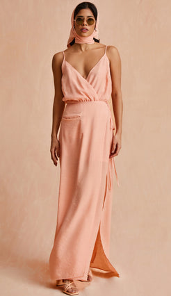 Vestido Tamires Pêssego