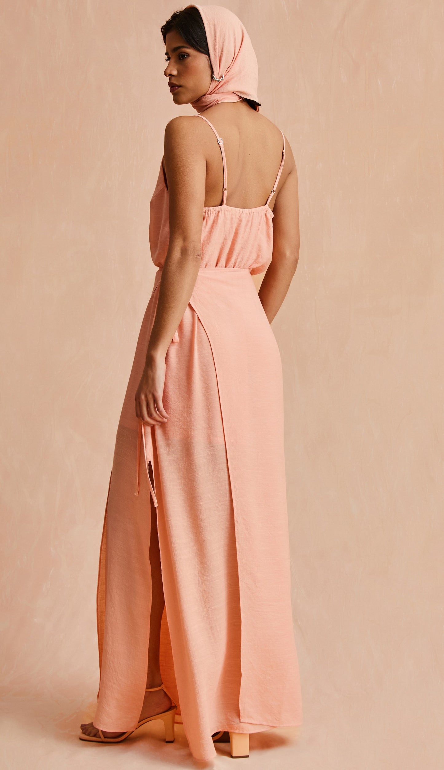 Vestido Tamires Pêssego