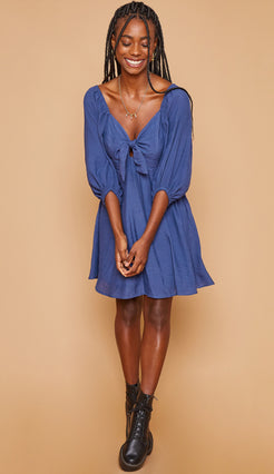 Vestido Tessa Azul