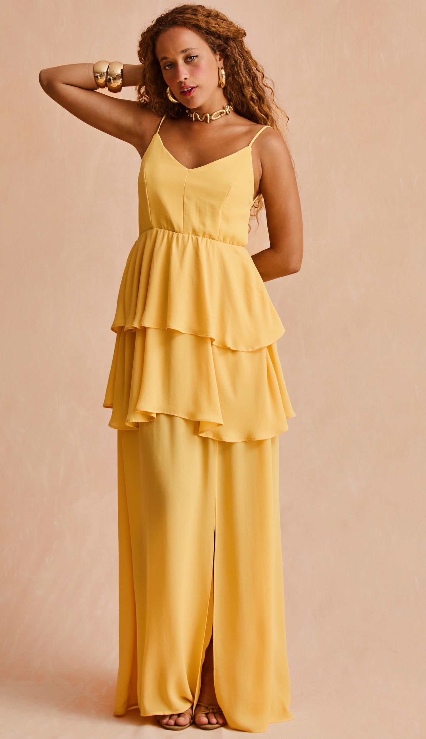 Vestido Tolu Amarelo