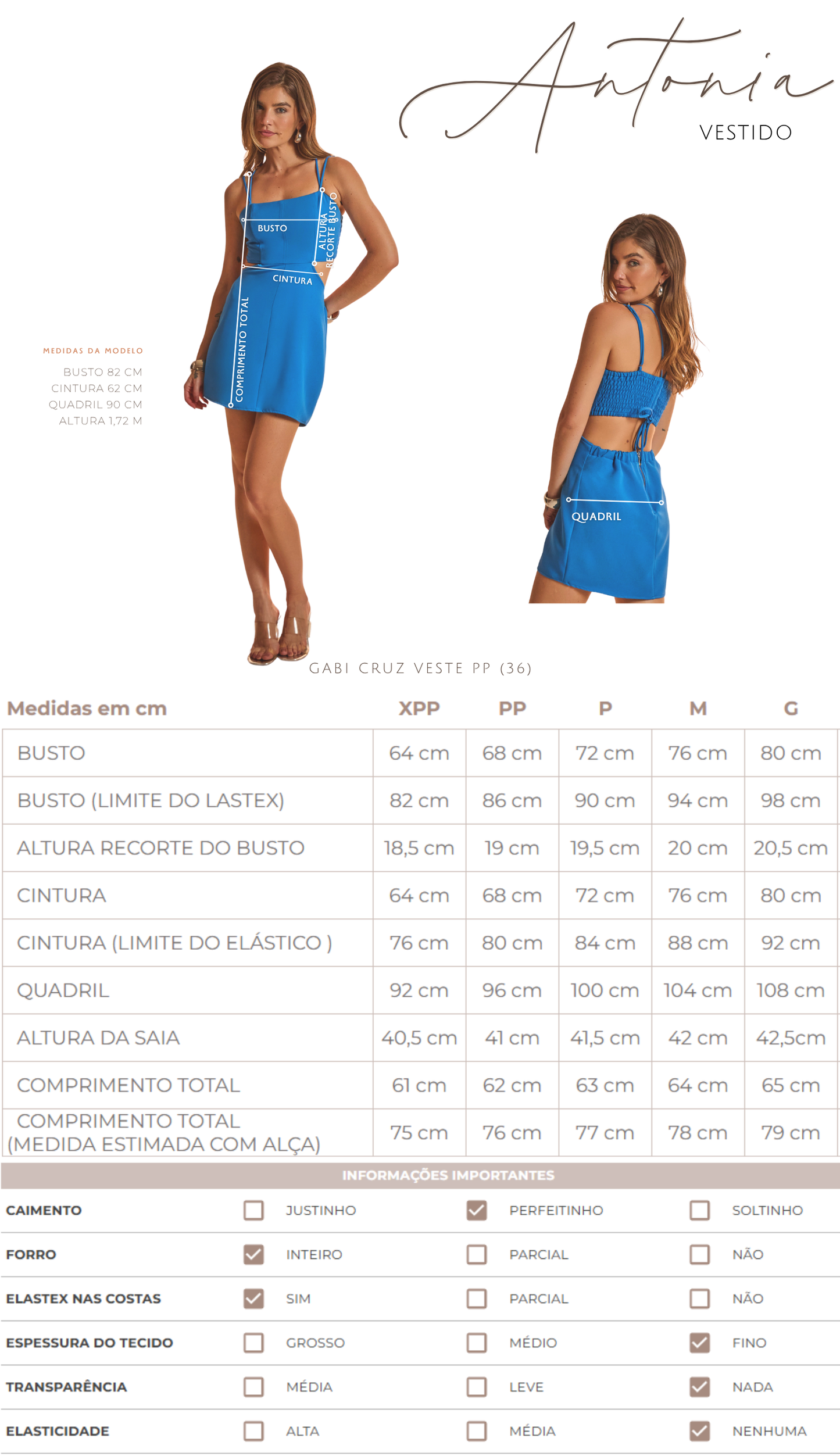 Vestido Antônia Preto
