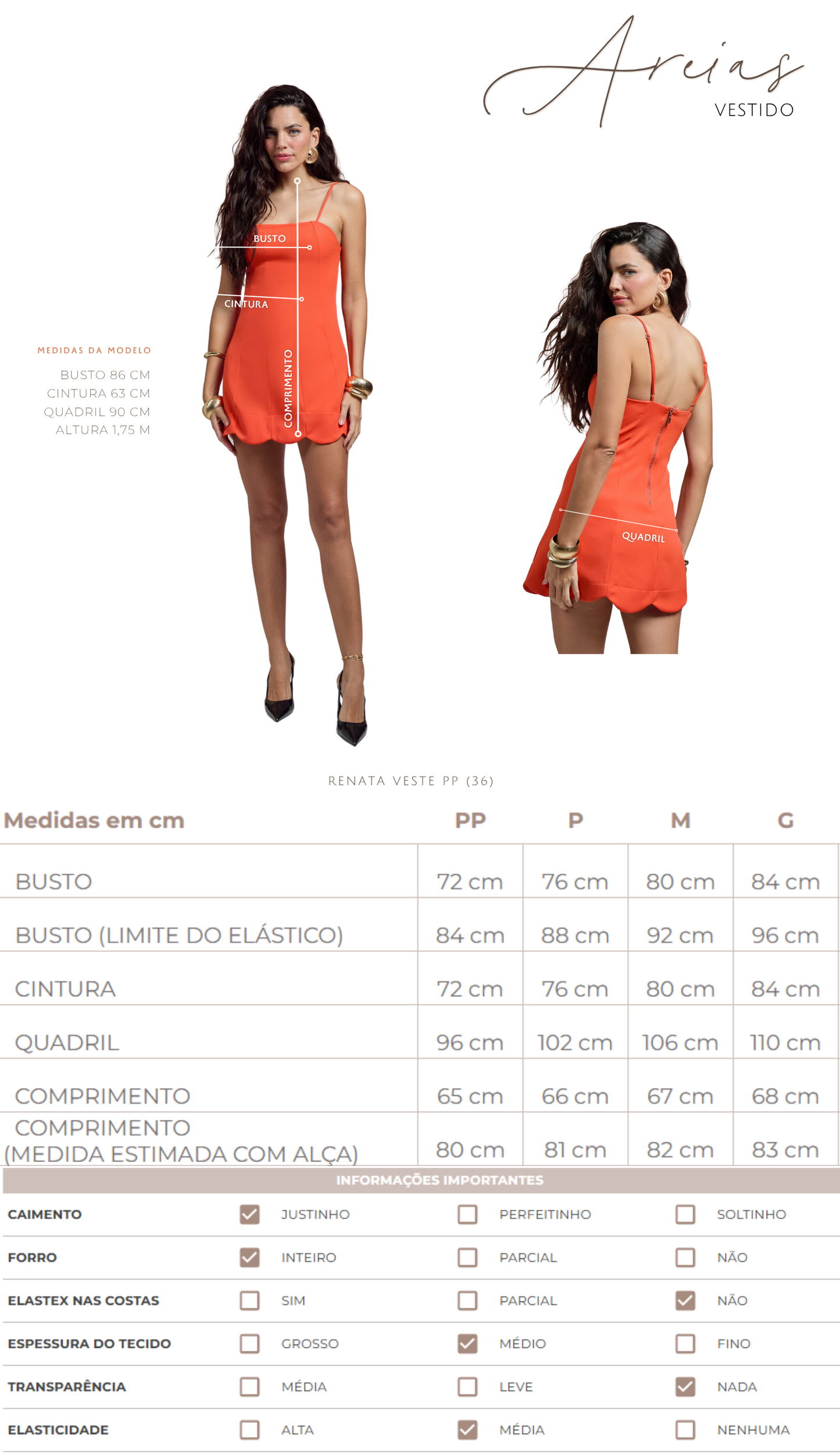 Vestido Areias Terra
