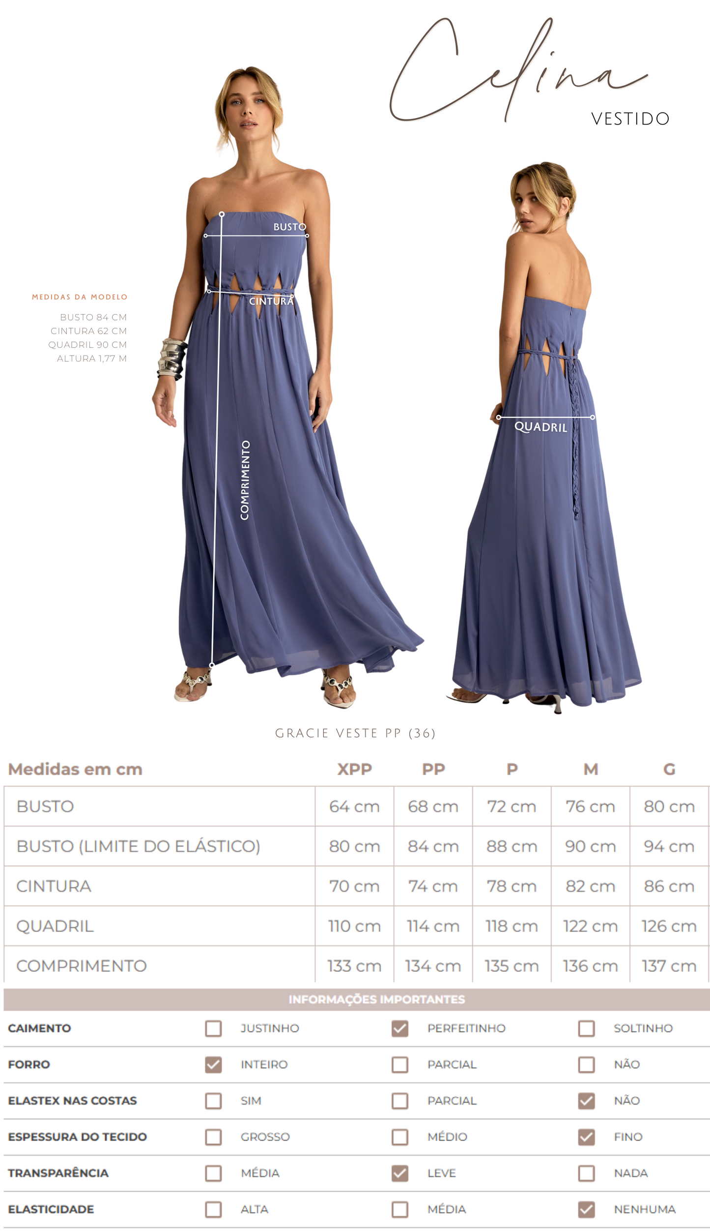 Vestido Celina Rosa