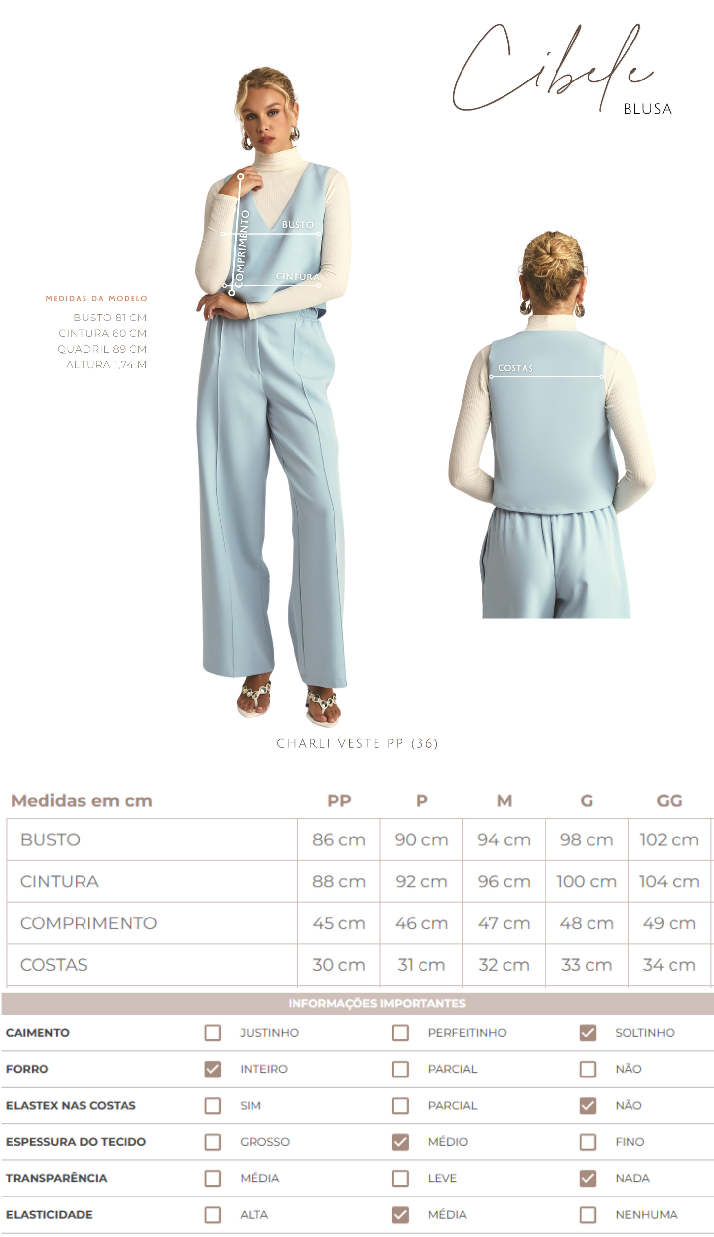 Blusa Cibele Off White