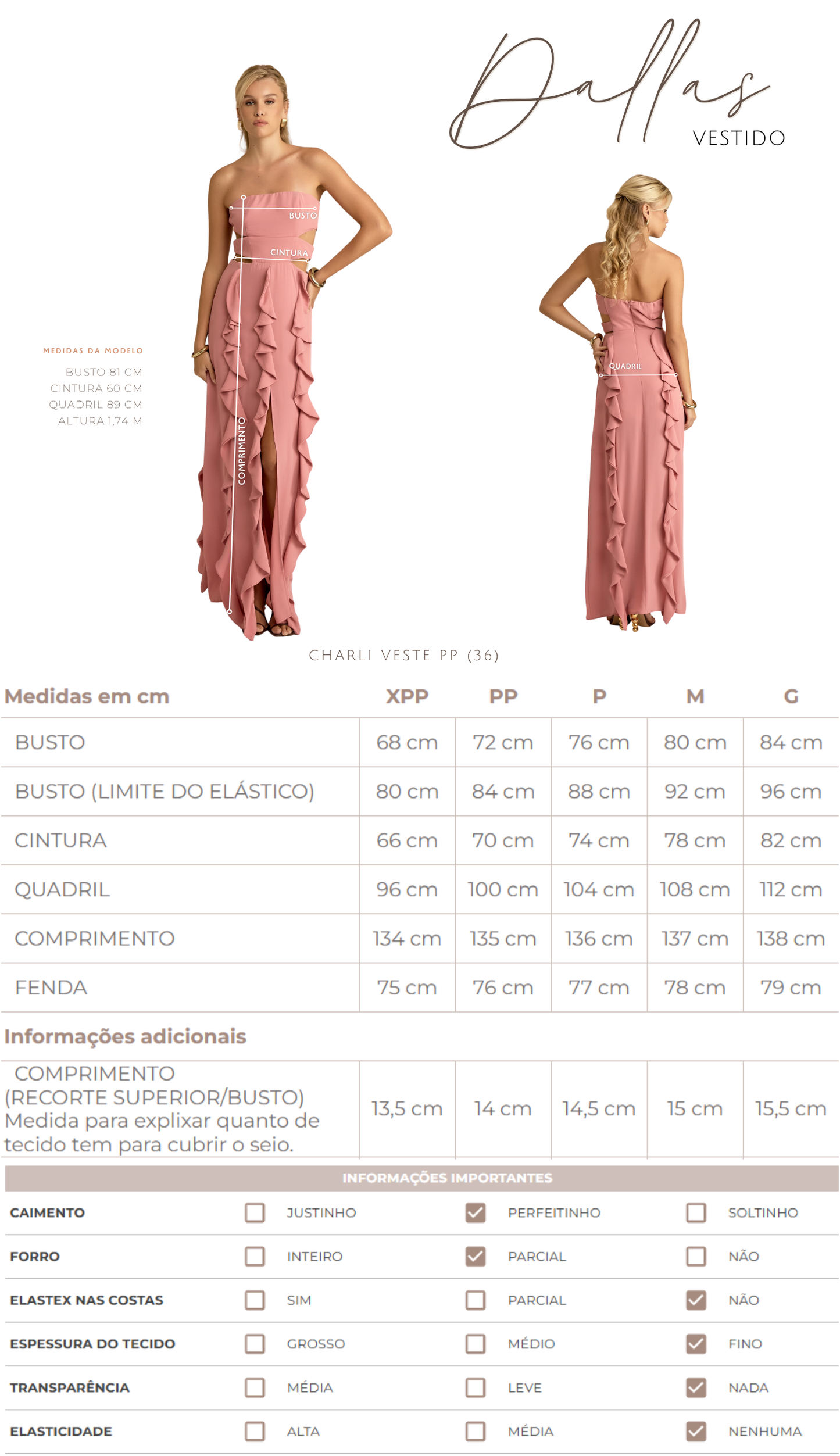 Vestido Dallas Azul