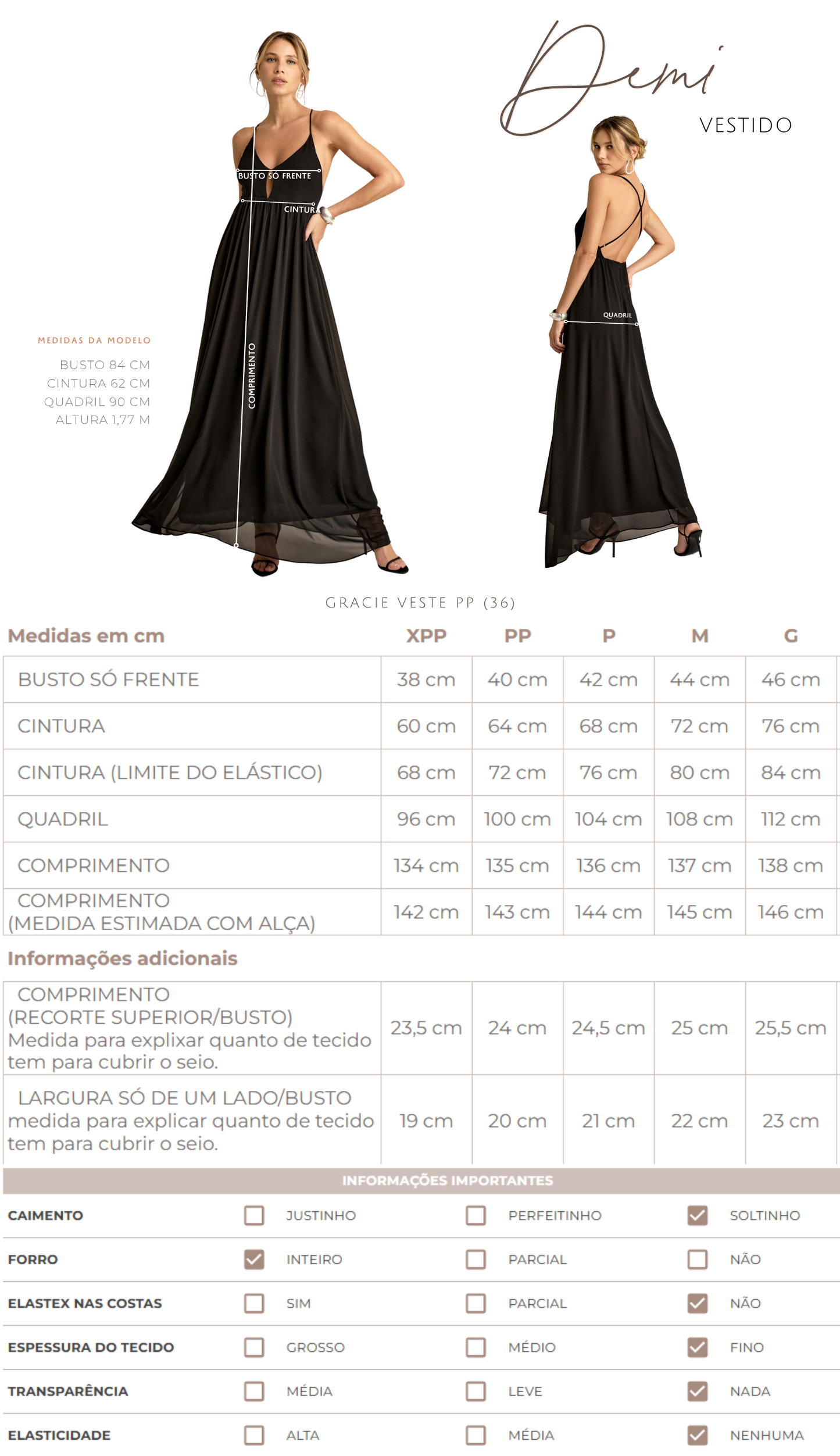Vestido Demi Rosa