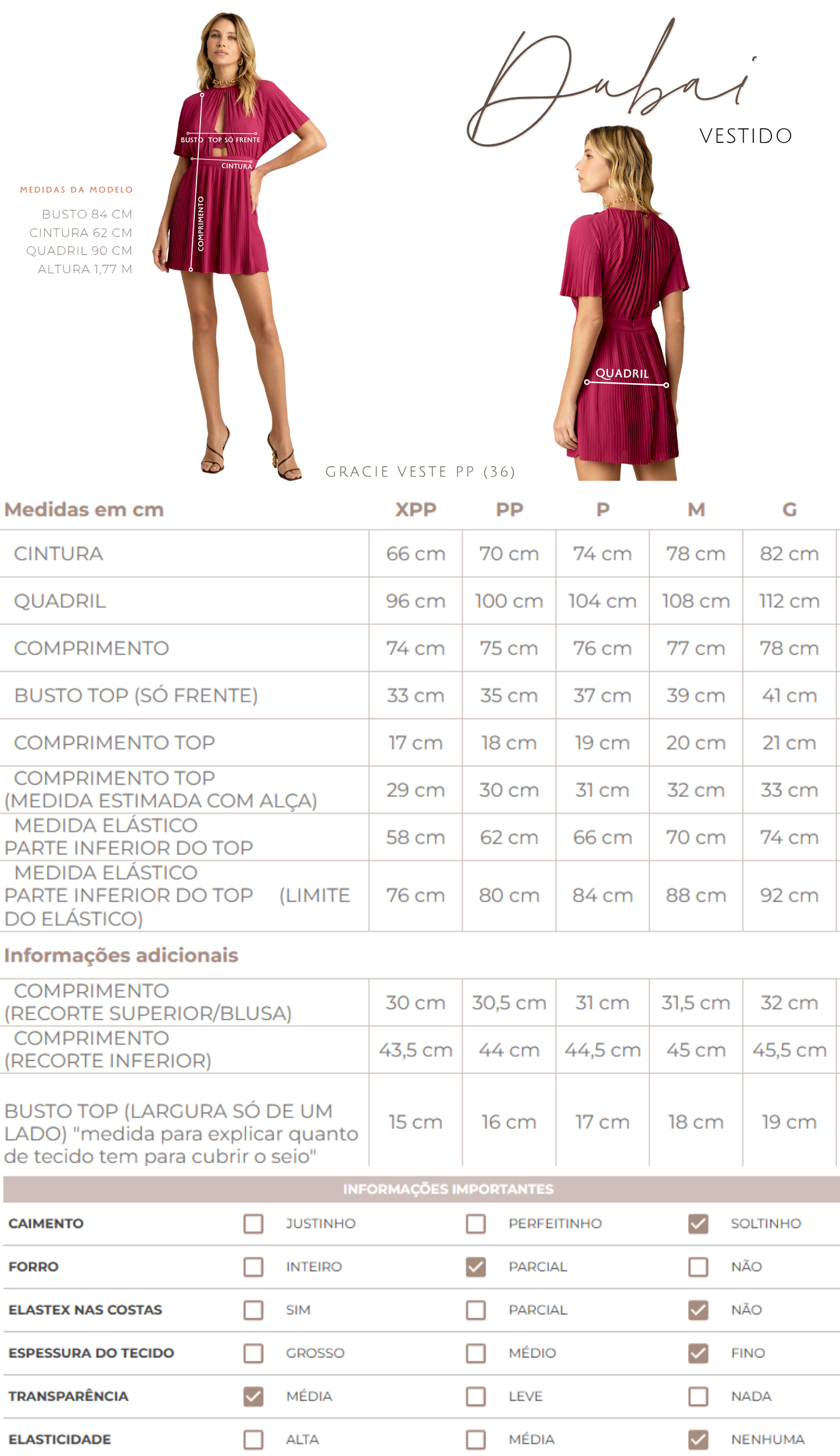 Vestido Dubai Azul