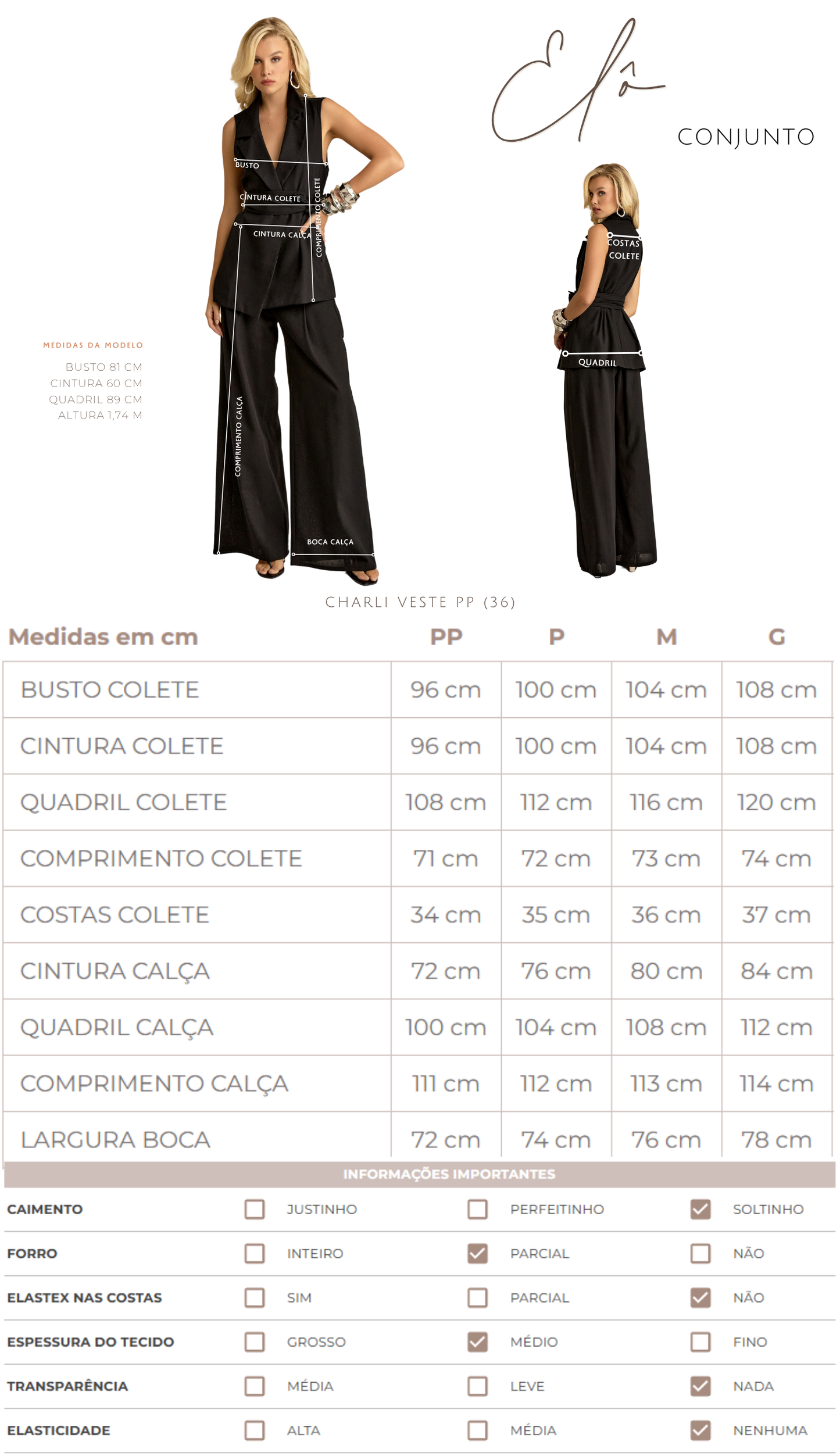 Conjunto Elô Natural