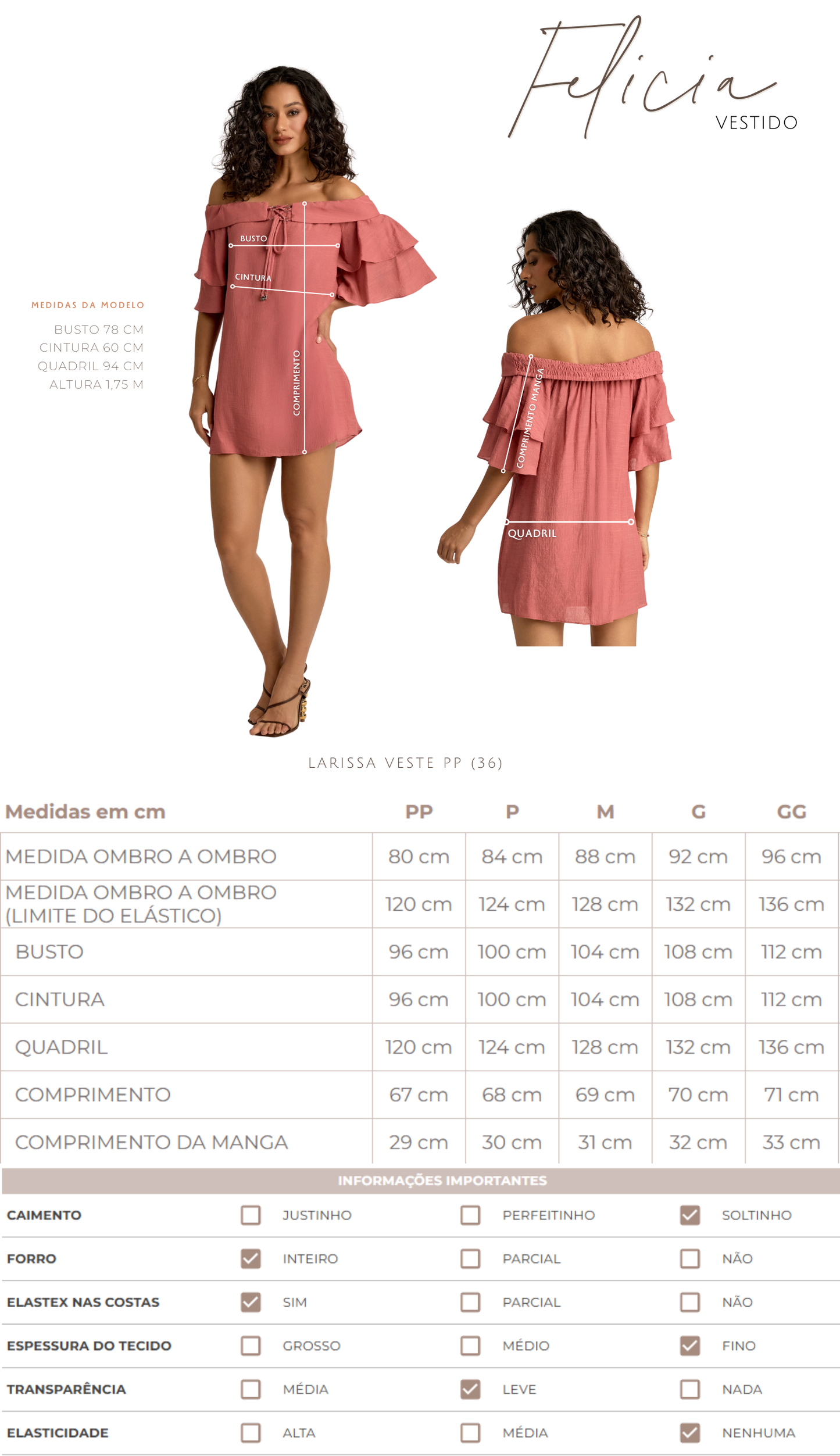 Vestido Felicia Off White