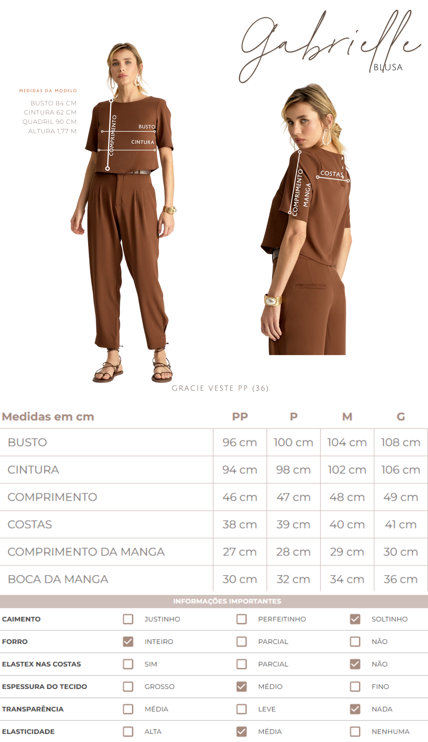 Blusa Gabrielle Verde