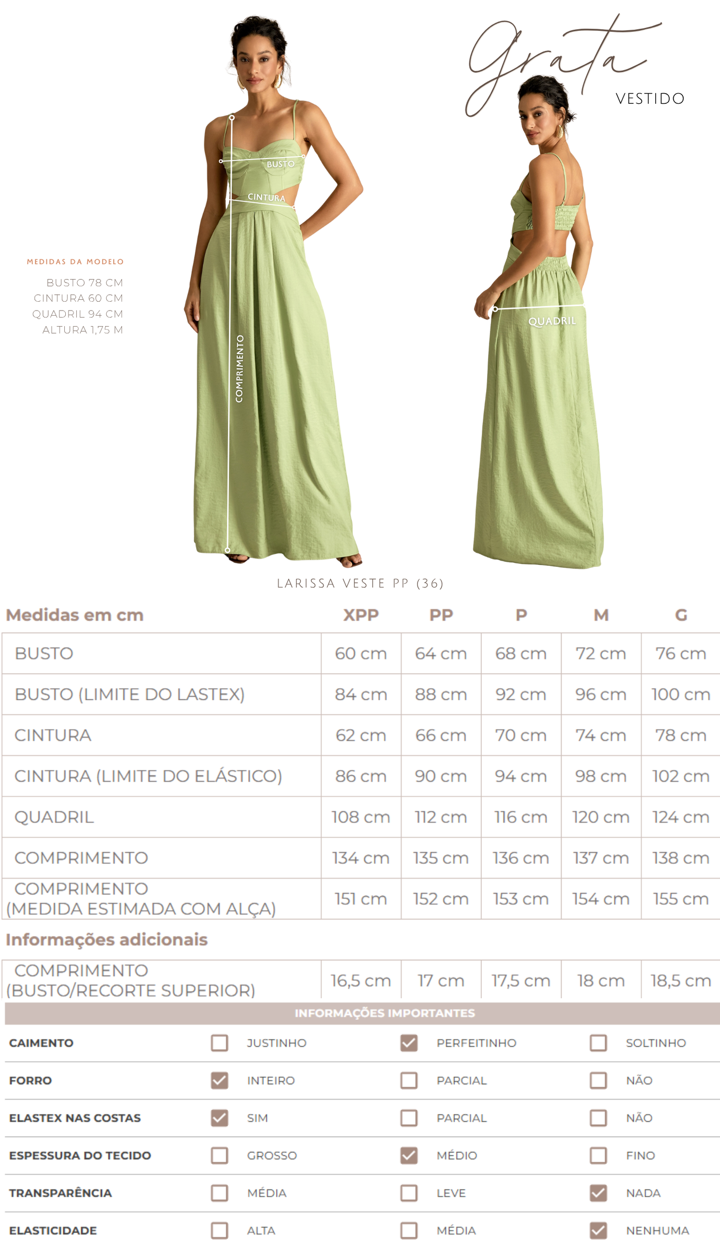 Vestido Grata Laranja