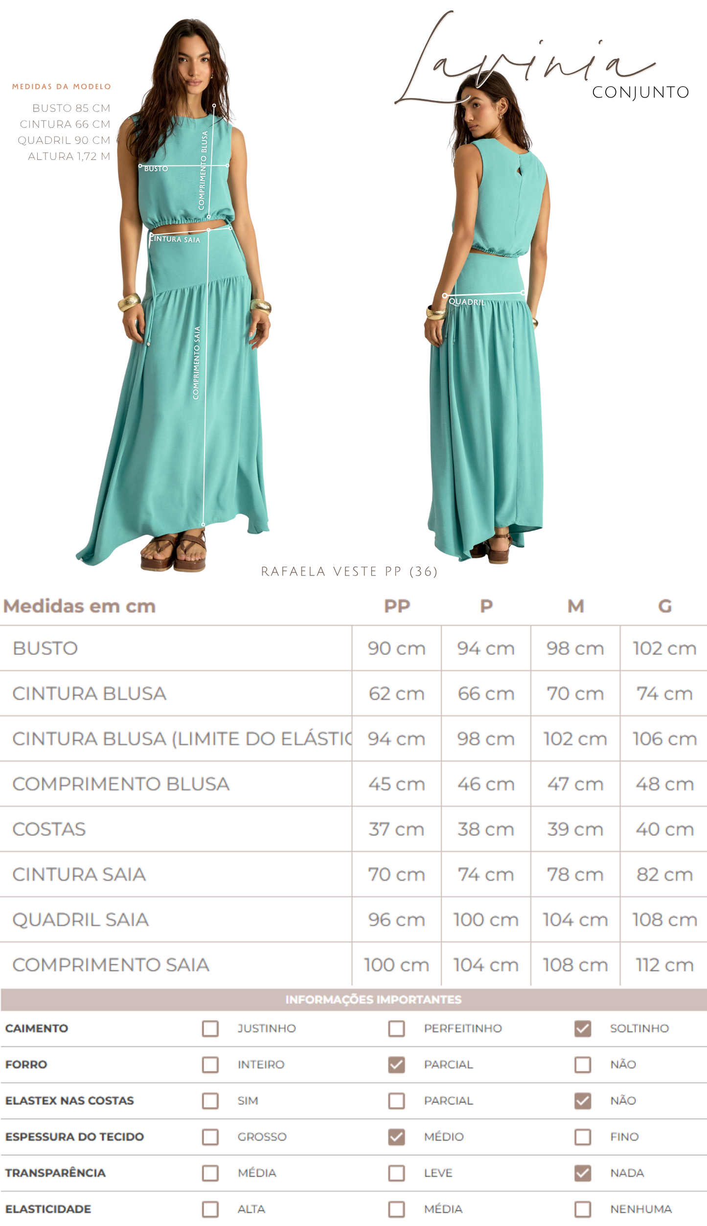 Conjunto Lavinia Verde
