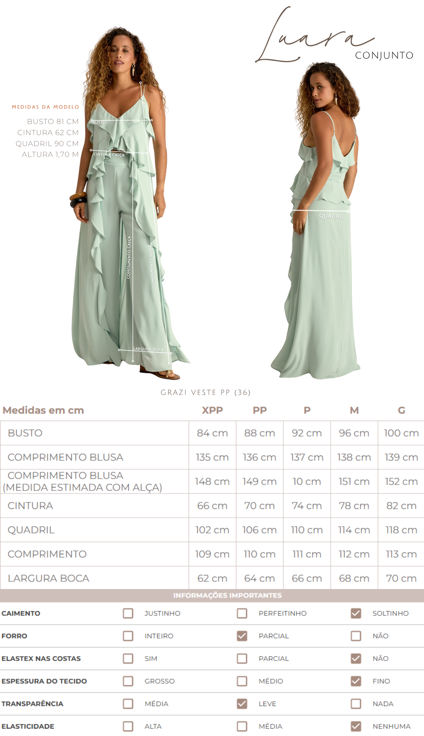 Conjunto Luara Mocha