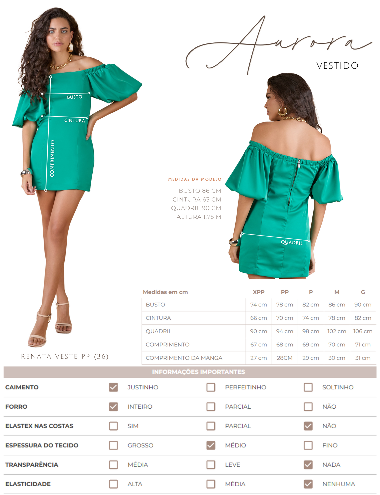 Vestido Aurora Off White