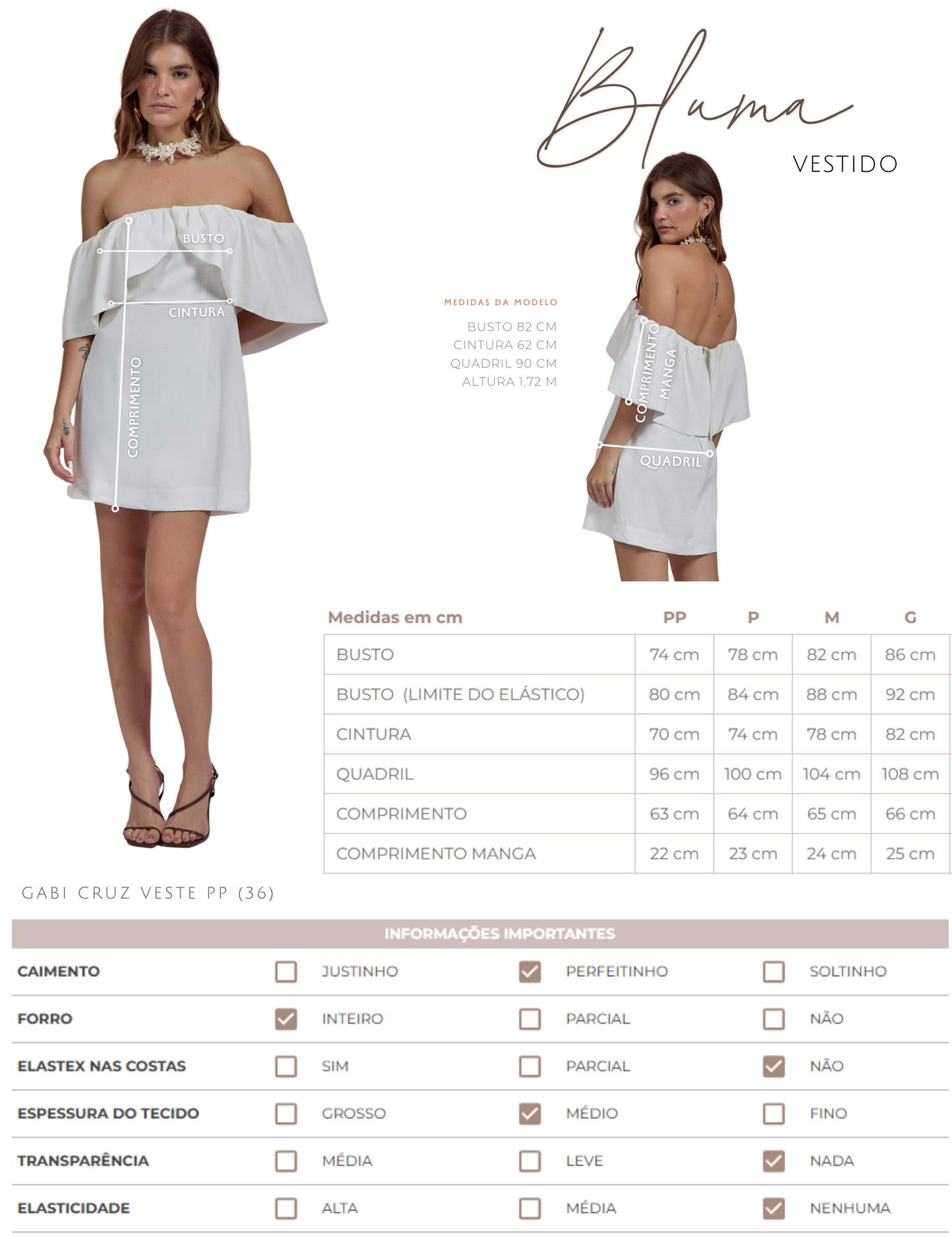 Vestido Bluma Off White