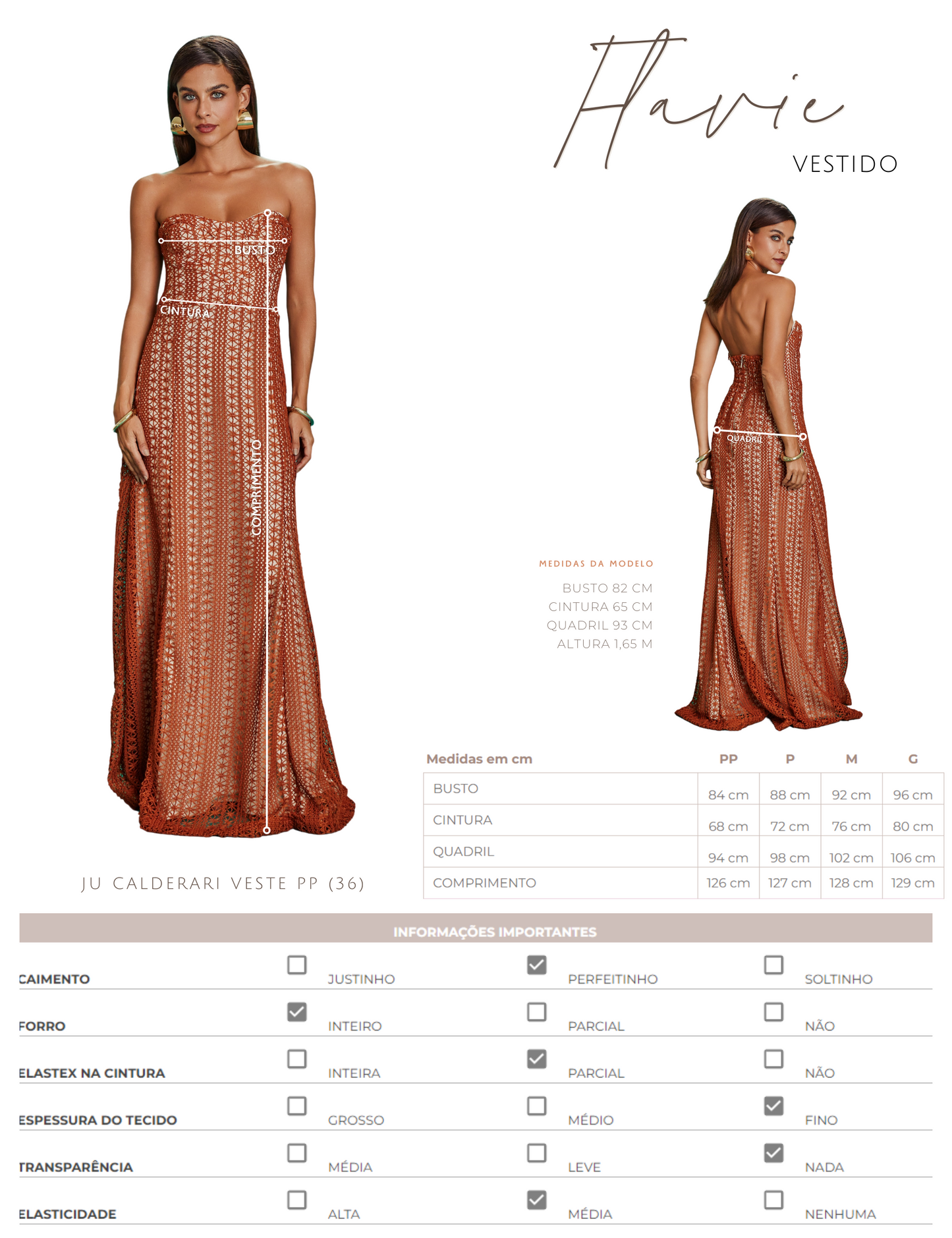 Vestido Flavie Terra