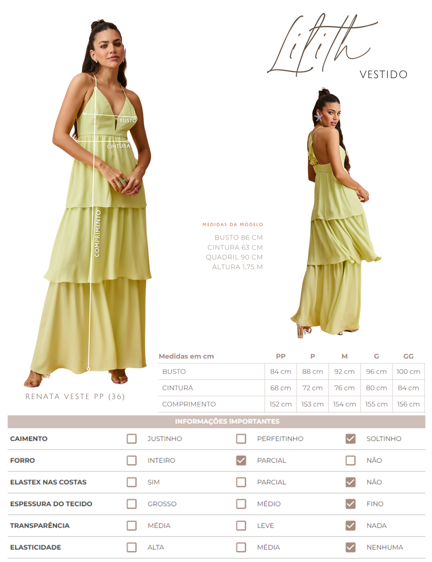 Vestido Lilith Chantilly