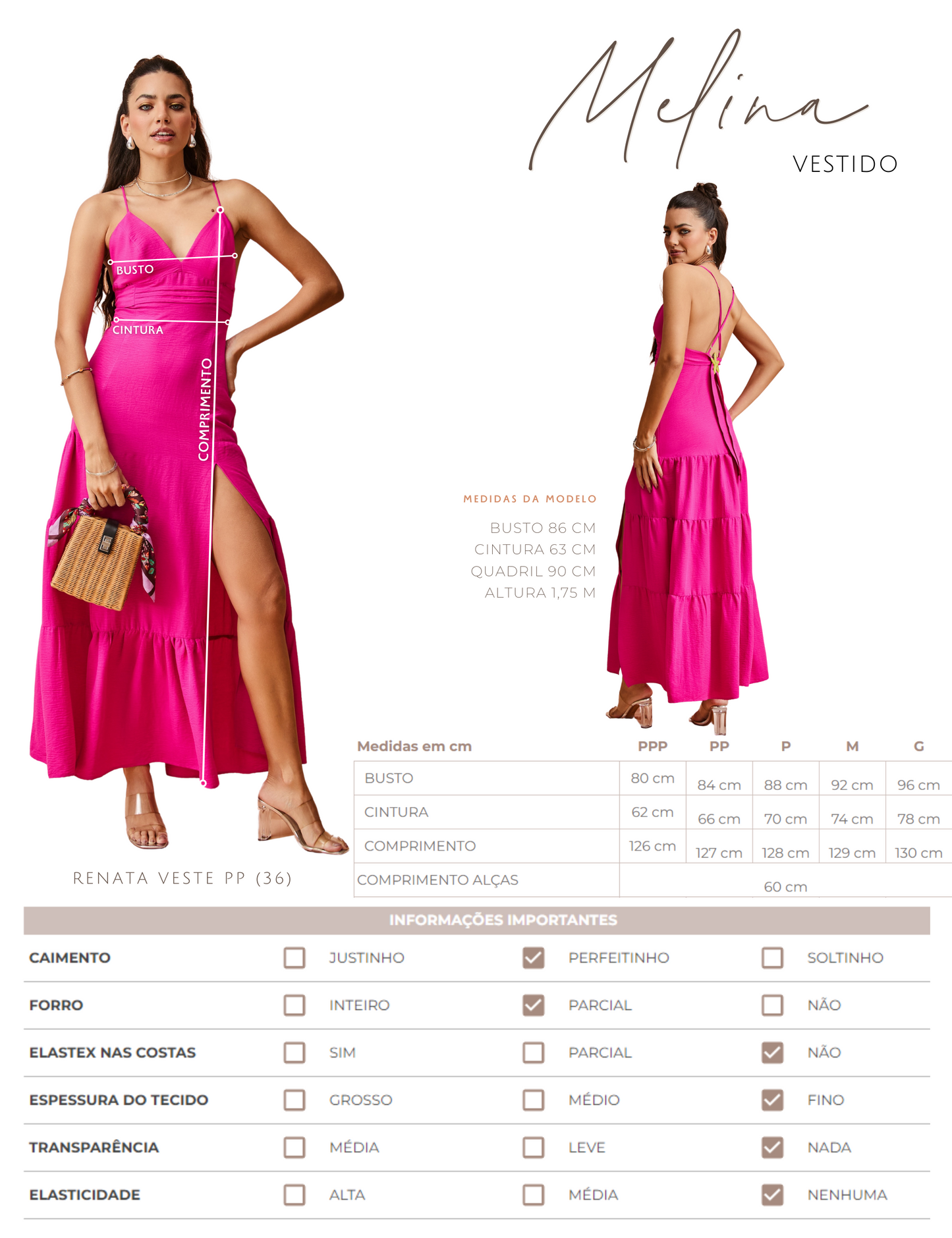 Vestido Melina Azul