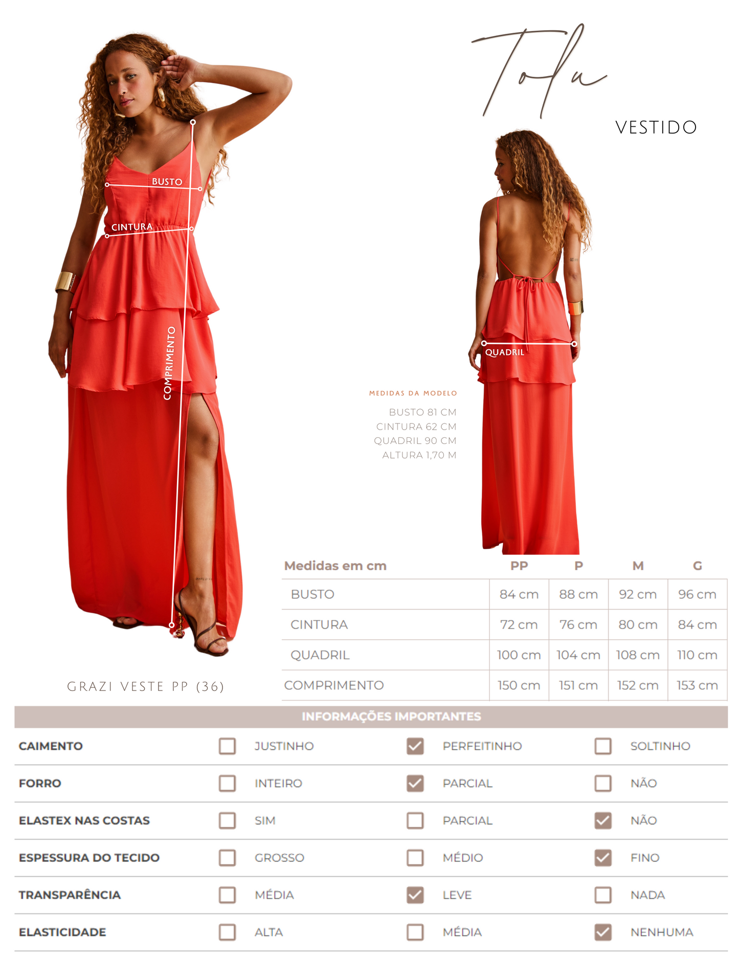 Vestido Tolu Azul