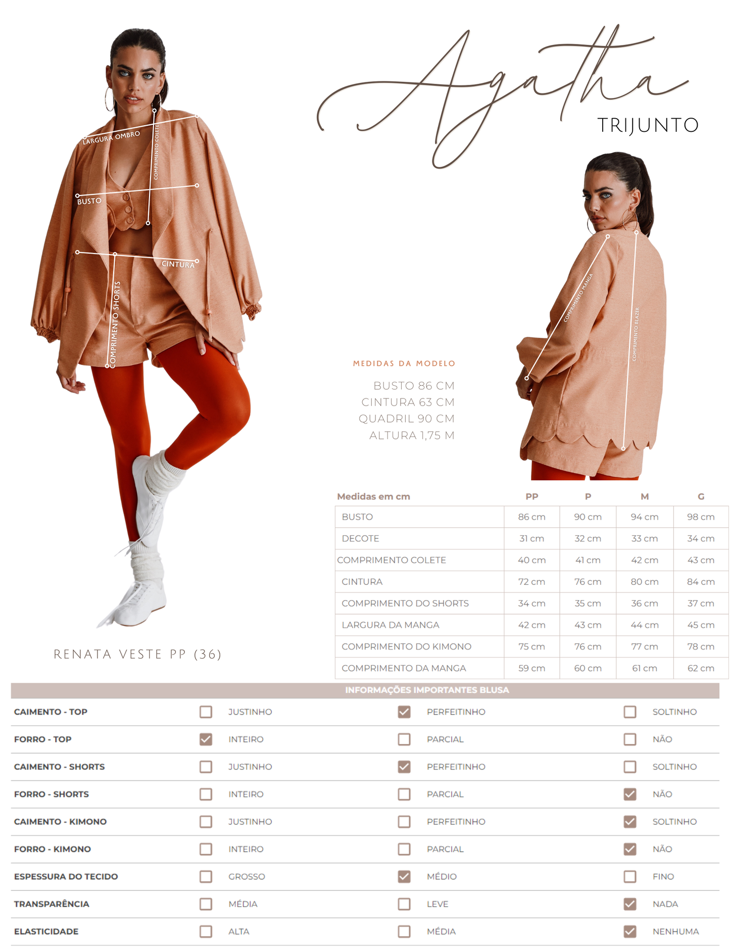 Trijunto Agatha Off White