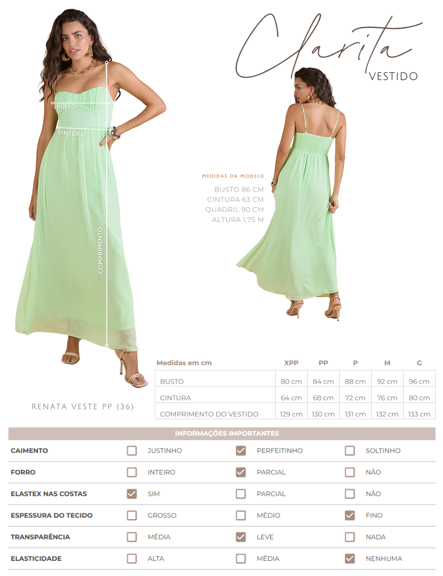 Vestido Clarita Verde