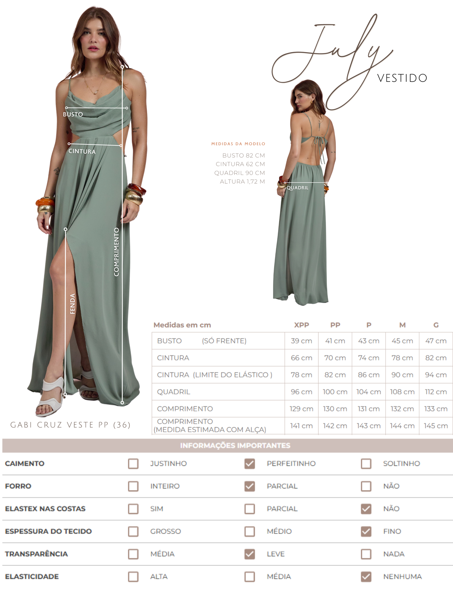 Vestido July Preto