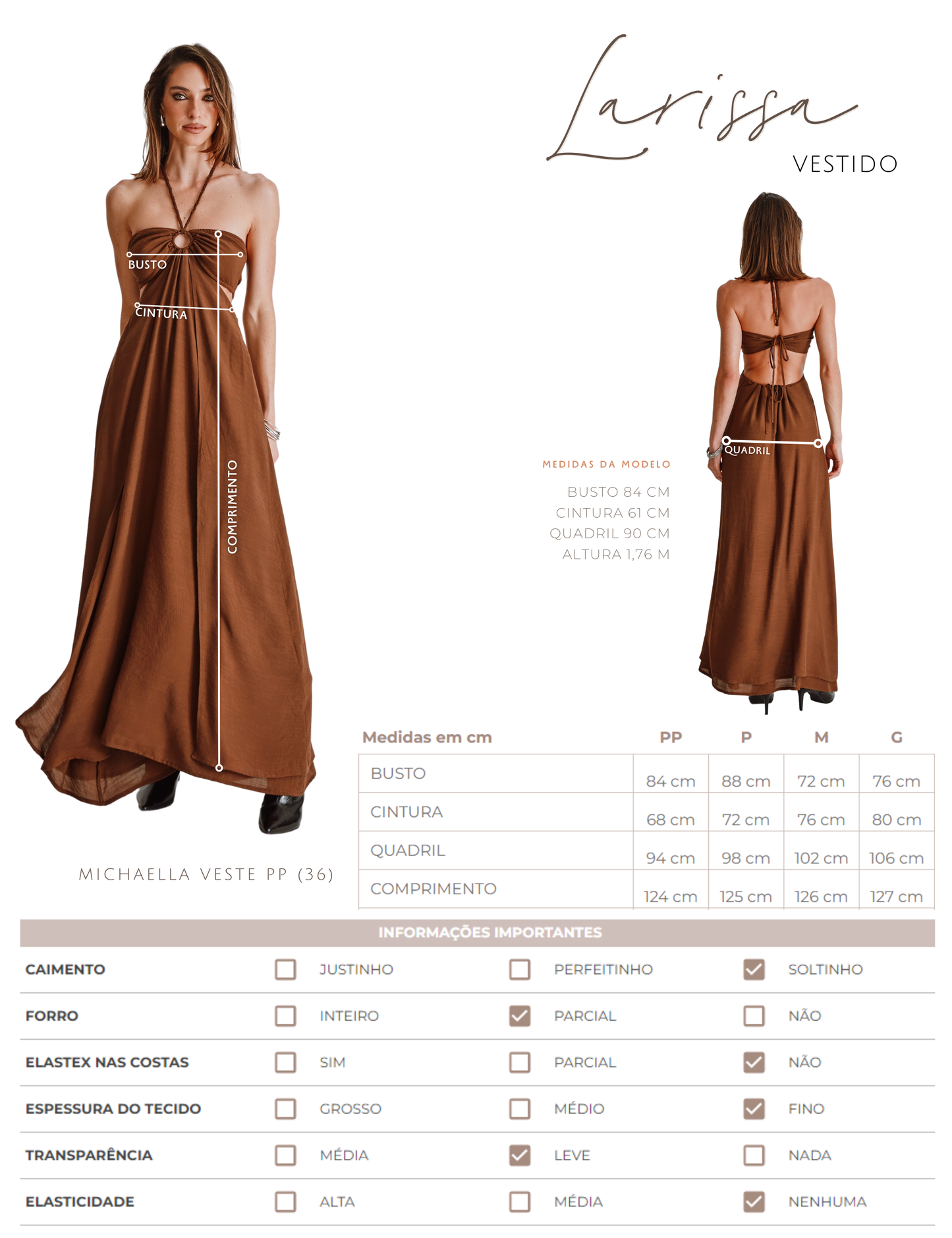 Vestido Larissa Ameixa
