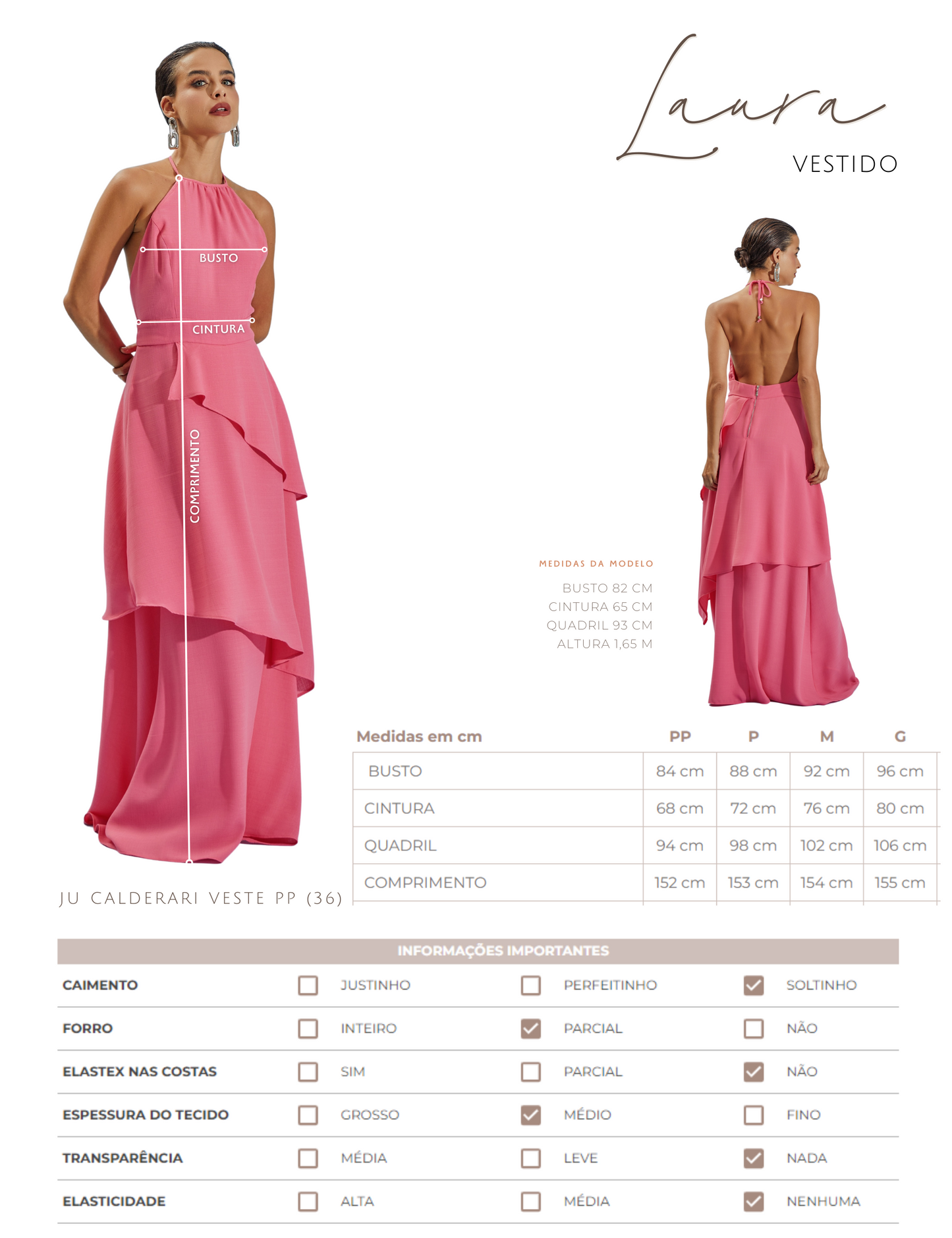 Vestido Laura Cereja