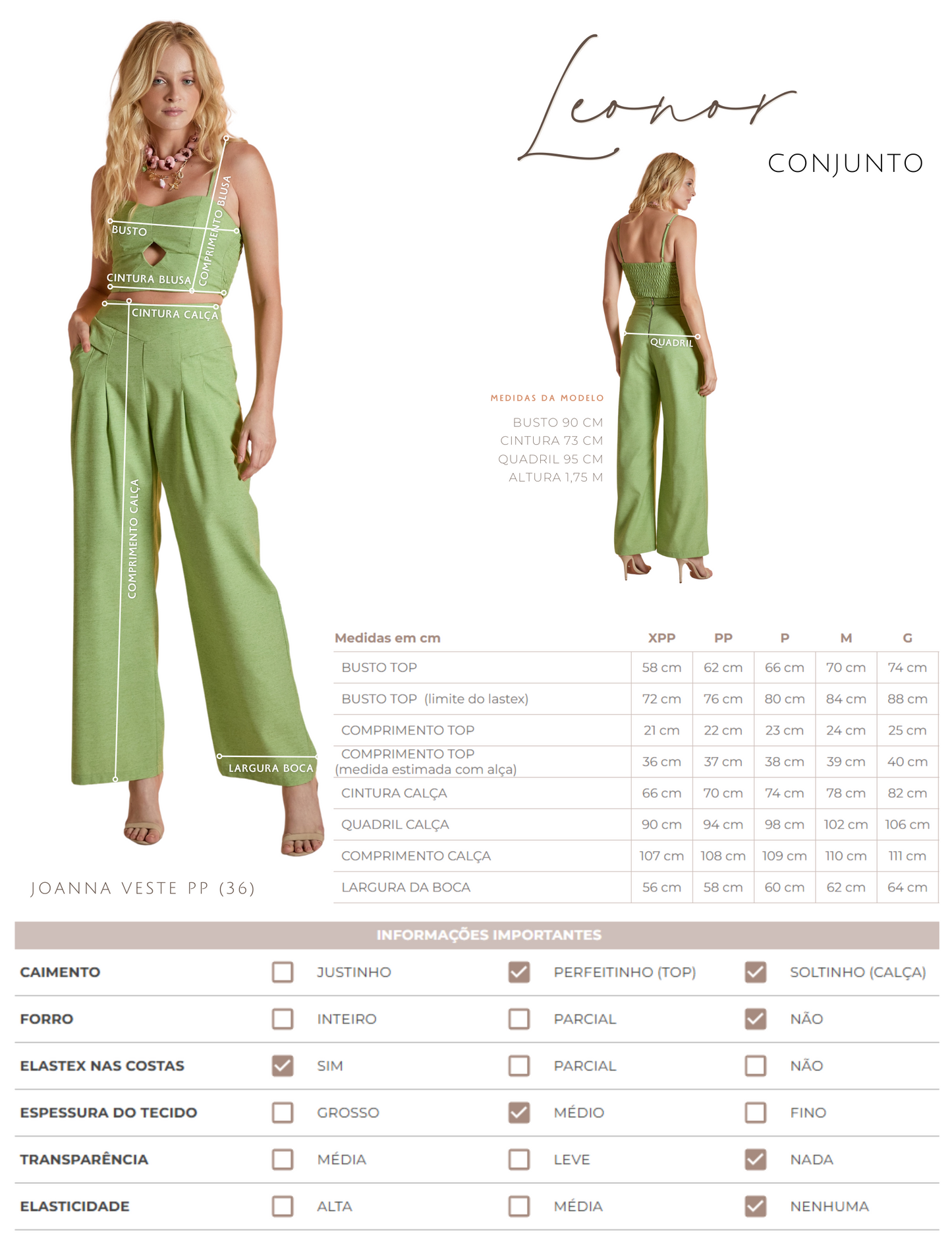 Conjunto Leonor Verde
