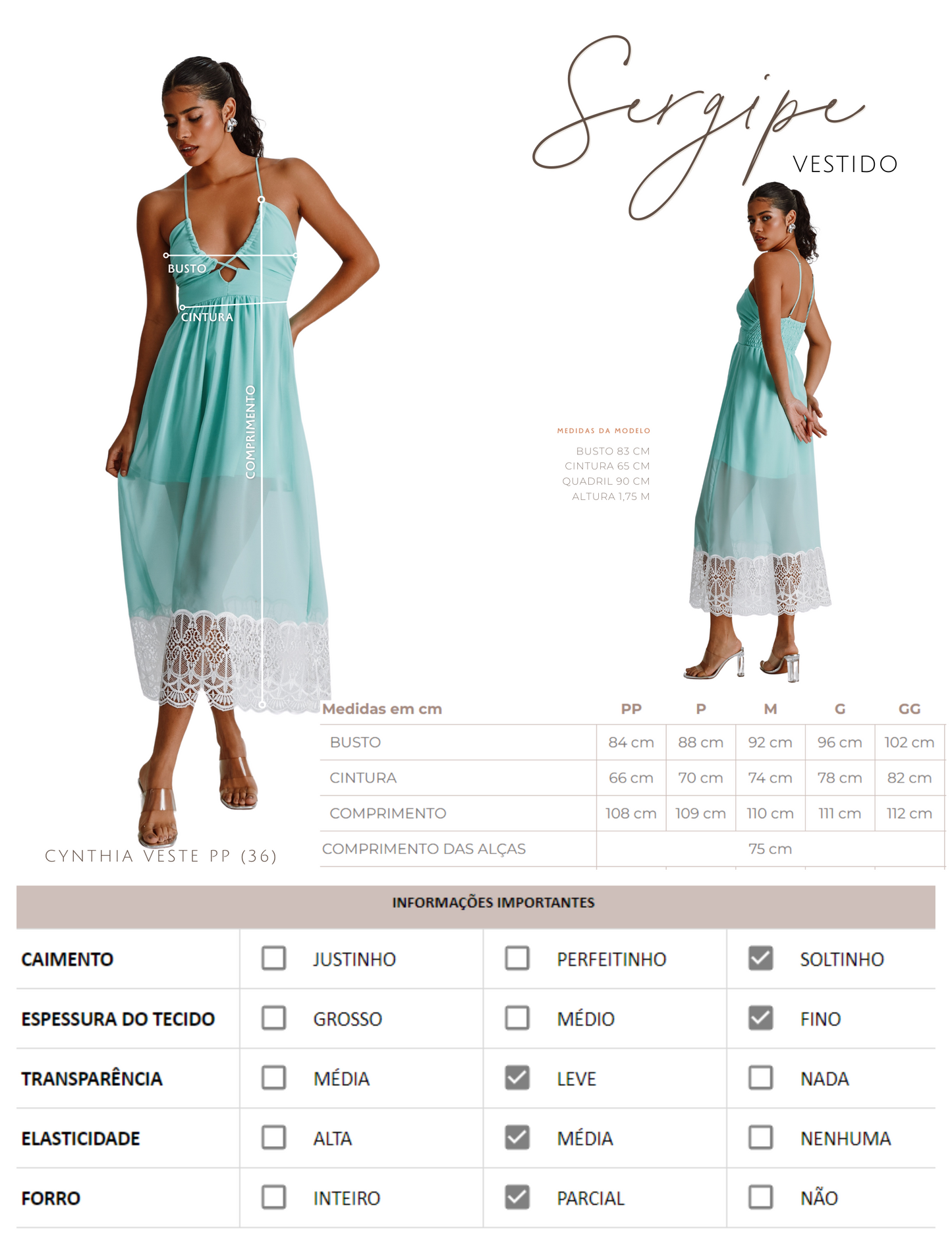 Vestido Sergipe Verde