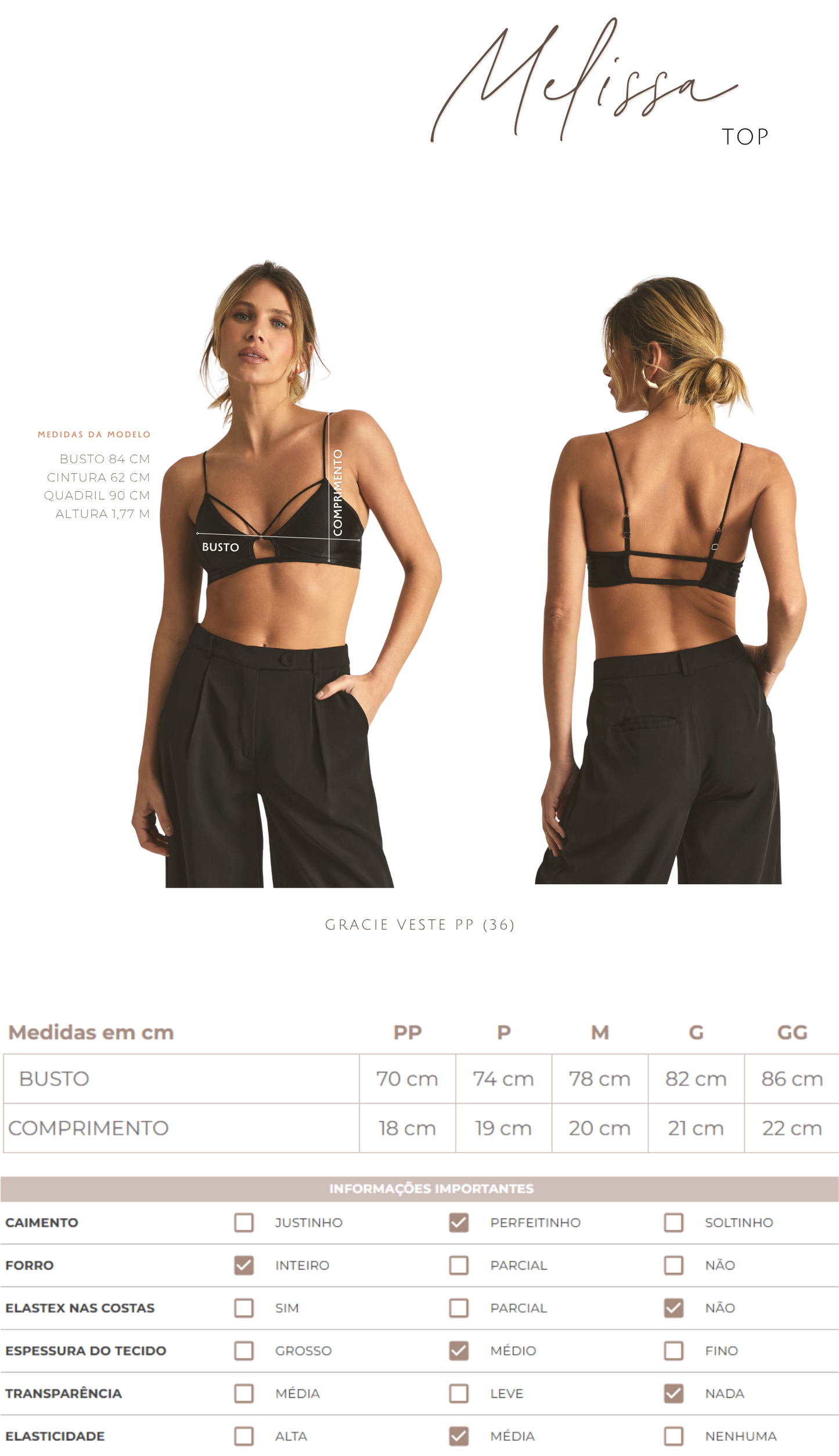 Top Melissa Preto