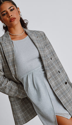 Vestido Reagan Prata