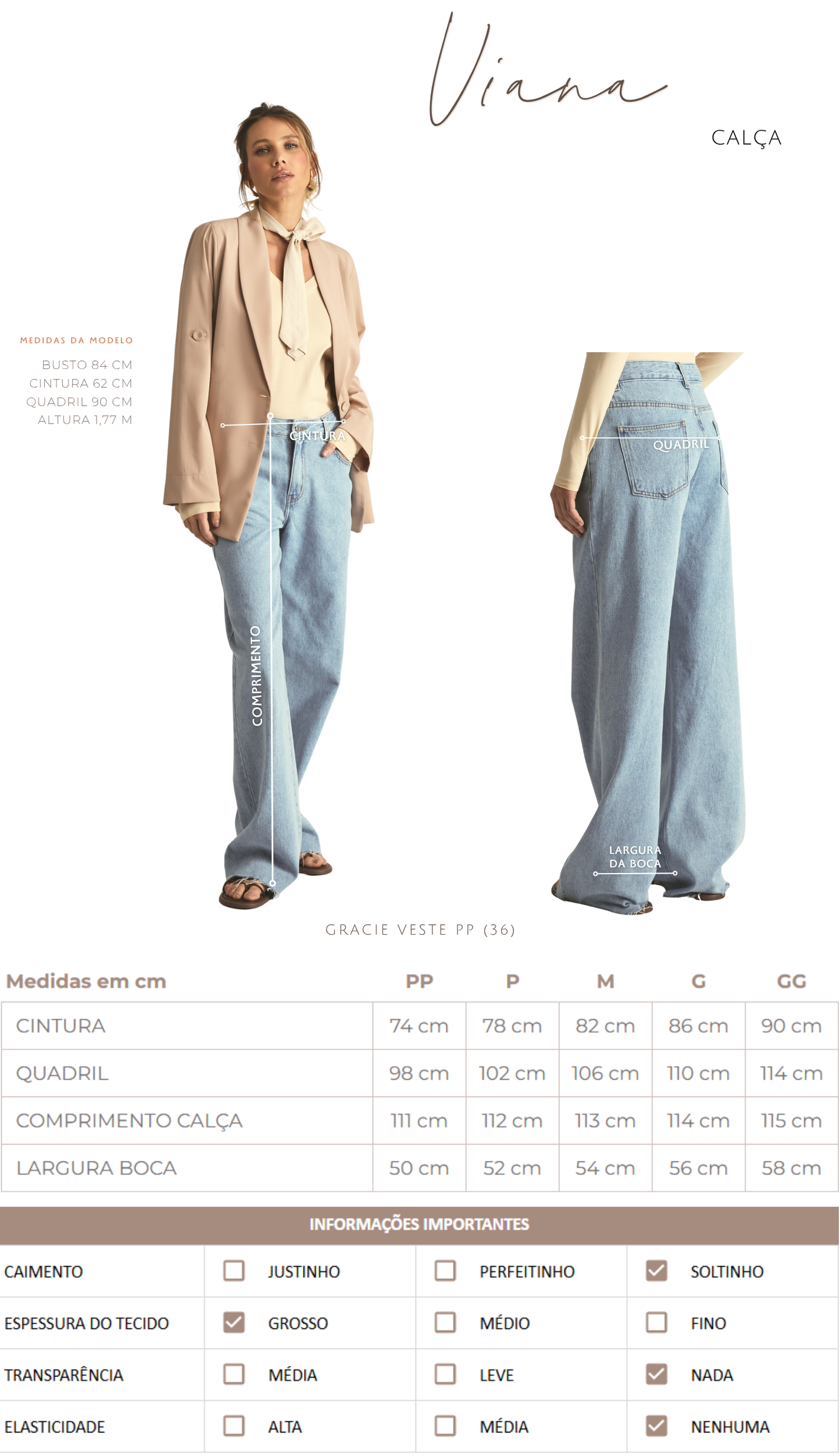 Calça Viana Jeans