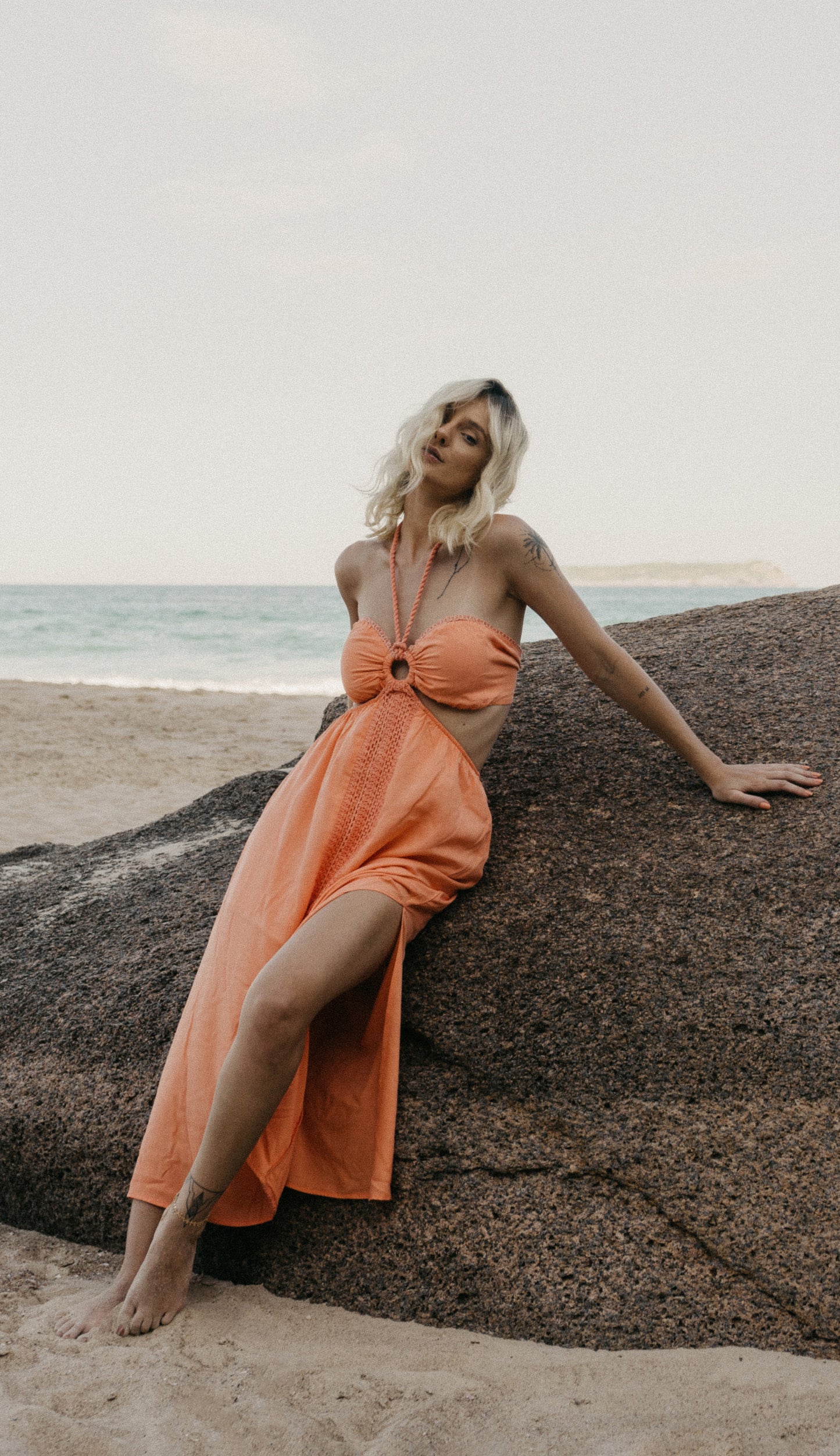 Vestido Candice Laranja