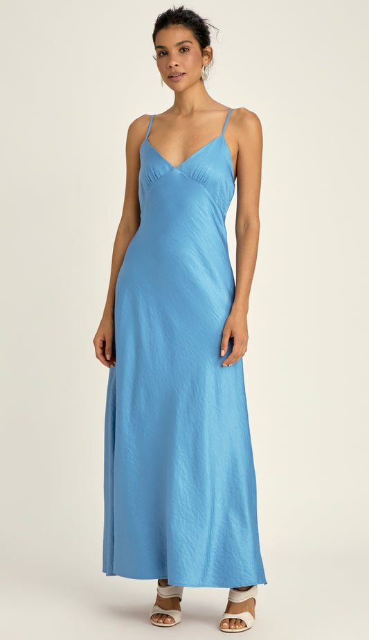 Vestido Padma Azul