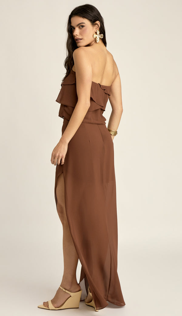 Conjunto Longo Festa Crepe Brianna | Laguna