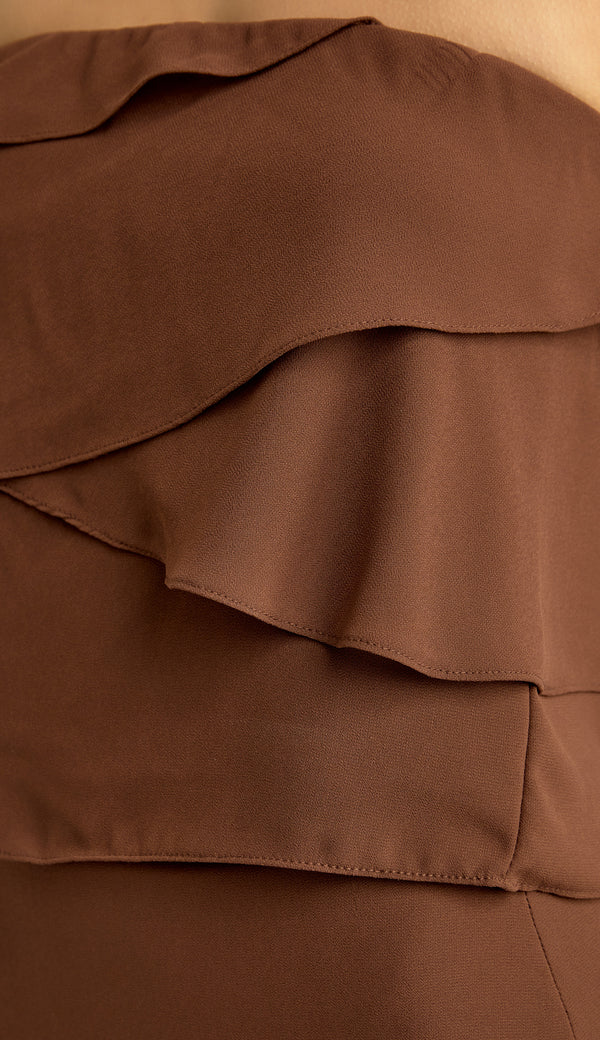 Conjunto Longo Festa Crepe Brianna | Laguna