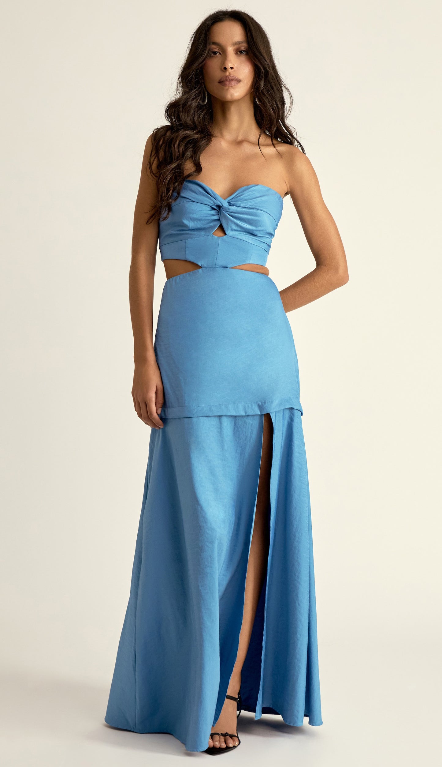 Vestido Cassiana Azul