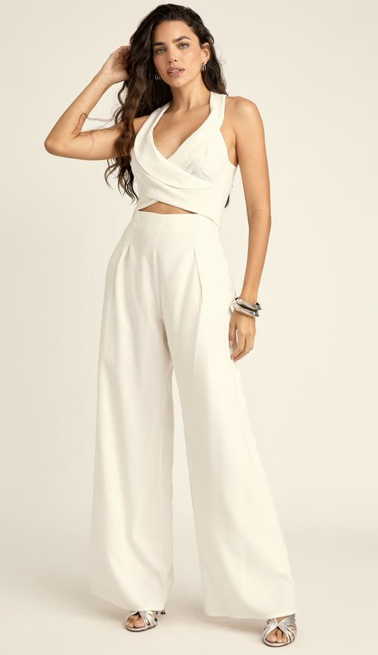 Macacão Georgina Off White