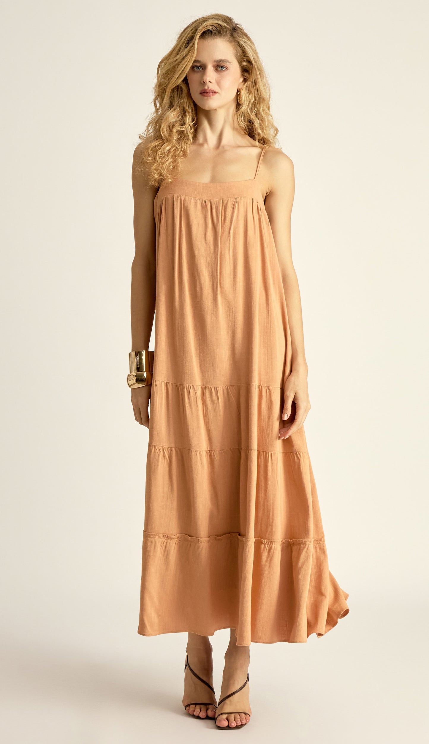 Vestido Camila Mocha