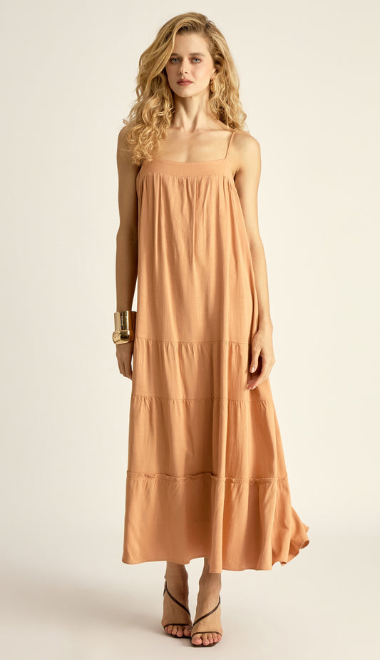 Vestido Camila Mocha