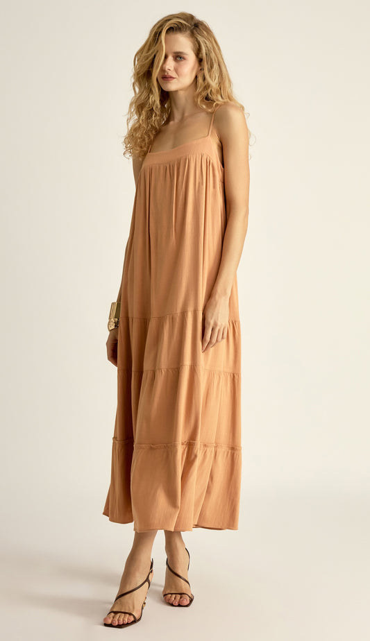 Vestido Camila Mocha