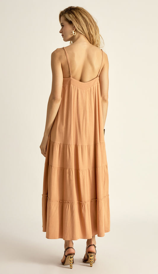 Vestido Camila Mocha