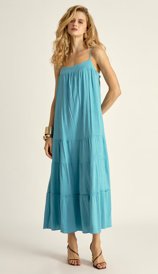 Vestido Camila Azul